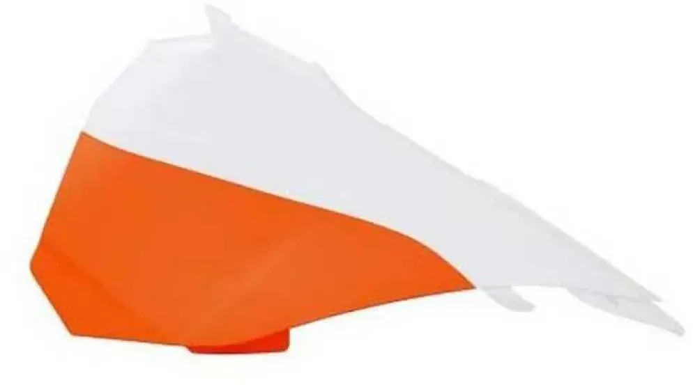 Rtech Ktm 85 Sx 13-17 Luftfilterabdeckung - White / Orange - One Size