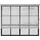 cocoon home concepts Holz-Jalousie 50 mm 230 x 240 cm Weiß
