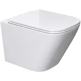 doporro Aachen112 mit WC-Sitz Weiß