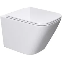 doporro Aachen112 mit WC-Sitz Weiß