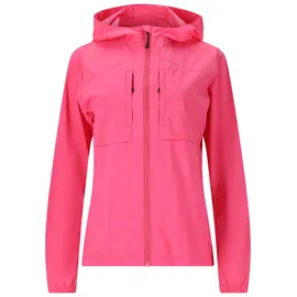 Endurance Laufjacke ENDURANCE "Keley", Damen, Gr. 36, pink, 100% Polyamid, unifarben, kurz, ohne Ausschnitt, Jacken, mit langlebiger, wasserabweisender Beschichtung