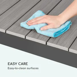 Blumfeldt Menorca Expand Gartentisch 213 x 95 x 76 cm Grau