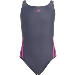 ADIDAS Kinder Badeanzug 3S SWIMSUIT, SHANAV/LUCFUC, 116