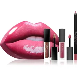 Huda Beauty Contour & Strobe Lip Set Geschenkset Farbton Trophy Wife & Shameless