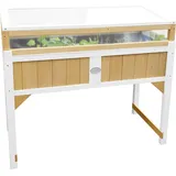 Axi Hochbeet 120 x 54 x 120 cm mit Gewächshaus
