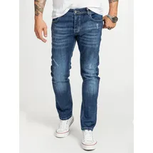 Rock Creek Regular Fit Stonewashed Blau 34/30