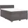 vidaXL Boxspringbett 140 x 200 cm Grau