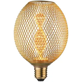 Paulmann Metallic Glow Standard 230V LED Globe E27 Helix 3,5W 1800K