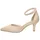 Marco Tozzi Damen Pumps weiches Feel Me Fußbett weiches Innenfutter Spitz, beige 41 EU