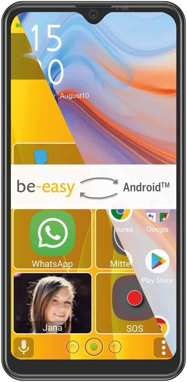 Beafon M6s Premium 4G Smartphone, Android 10, SOS