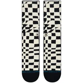 Stance Wave Check Crew Socken 1er Pack Schwarz 43-47