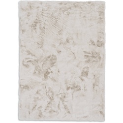 SCHÖNER WOHNEN-Kollektion Fellteppich Tender 120 x 180 cm Polyester Beige Creme