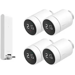 Aqara Starter Set Smarte Heizung • 4 Heizkörperthermostate • Hub E1 Homekit