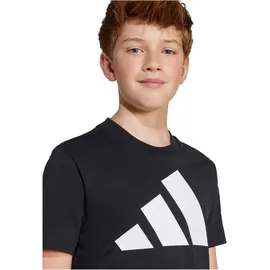 adidas Essentials Kids T-Shirt Black / White 176    