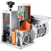 Vevor Kabelabisoliermaschine Elektrisch φ1,5-25mm Kabelschälmaschine 180W Abisoliermaschine 18m pro Minute Geschwindigkeit Abisolierzange 65-Mn-Federstahl Klinge Ideal zum Abisolieren von Kupferdraht