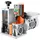 Vevor Kabelabisoliermaschine Elektrisch φ1,5-25mm Kabelschälmaschine 180W Abisoliermaschine 18m pro Minute Geschwindigkeit Abisolierzange 65-Mn-Federstahl Klinge Ideal zum Abisolieren von Kupferdraht