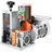 Vevor Kabelabisoliermaschine Elektrisch φ1,5-25mm Kabelschälmaschine 180W Abisoliermaschine 18m pro Minute Geschwindigkeit Abisolierzange 65-Mn-Federstahl Klinge Ideal zum Abisolieren von Kupferdraht