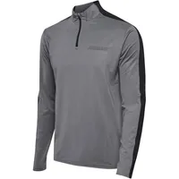 Hummel Te Strength Pl Halbreißverschluss-sweatshirt - Quiet Shade -