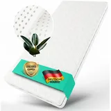 Latexmatratze COZY PLUS, Alavya Home®, 10 cm hoch, Babymatratze Kindermatratze Mit Matratzenüberzug 80 cm x 160 cm x 10 cm
