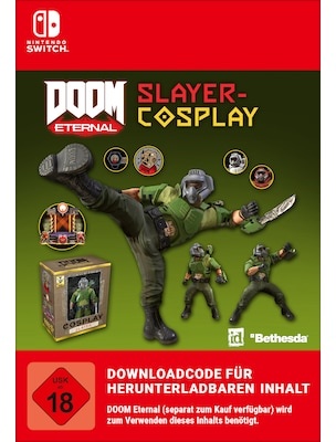 DOOM Eternal: Cosplay Slayer Master Collection Cosmetic Pack - Nintendo Dig Code