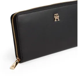 Tommy Hilfiger TH ICON LRG ZA Geldbörse Damen schwarz