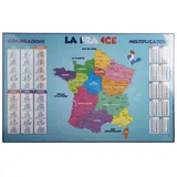 Exacompta 10x feste Schreibtischunterlage PVC Frankreich 375x575 cm Motiv 29791E