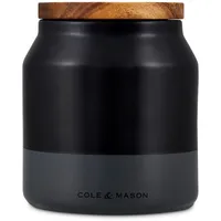 Cole & Mason Hinxton Aufbewahrungsbehälter schwarz 12 cm