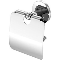 Steinberg Toilettenpapierhalter Serie 650 chrom, mit Deckel,