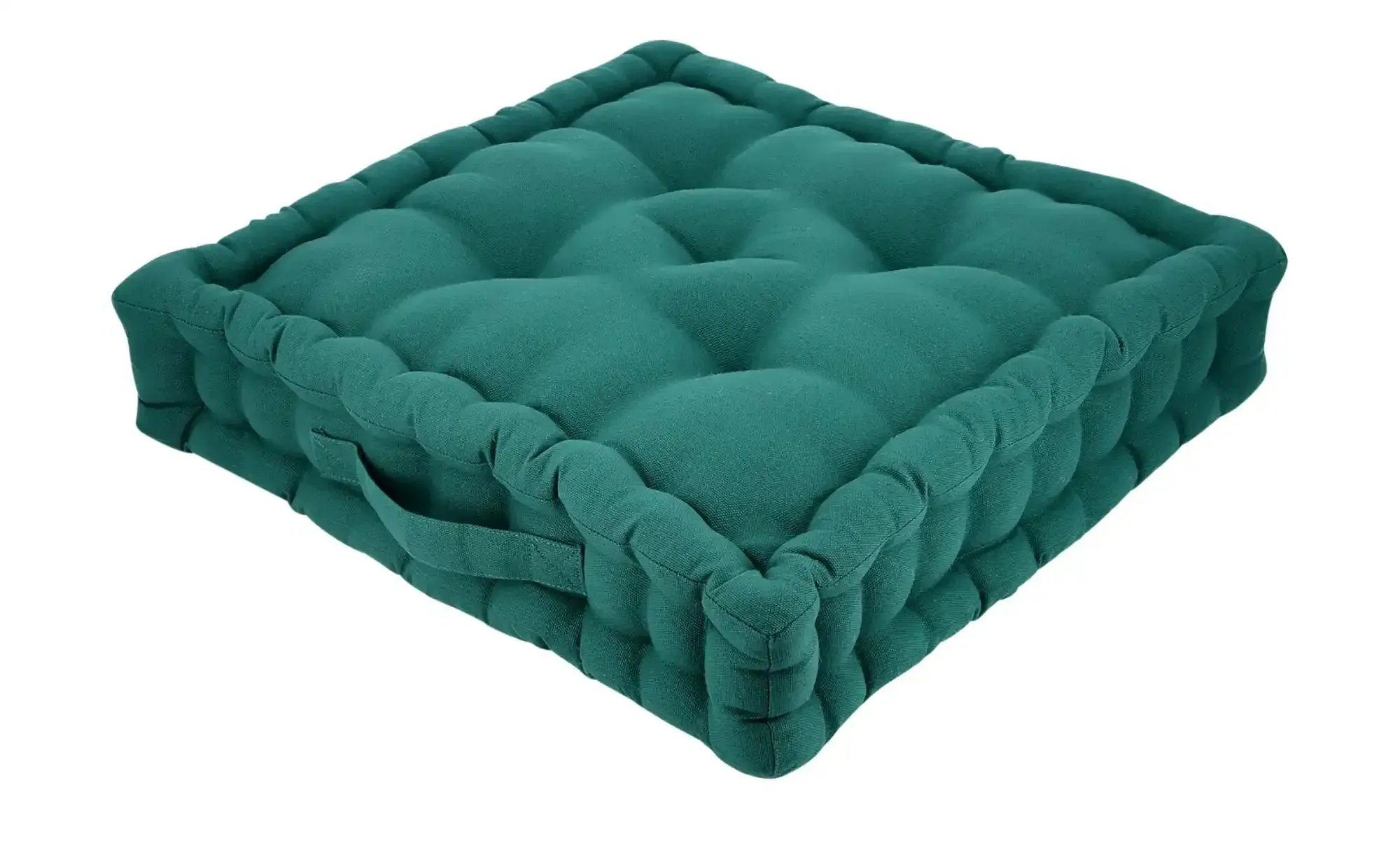 como Boxkissen  Bella ¦ grün ¦ Maße (cm): B: 40 H: 8
