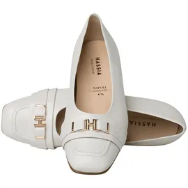 Hassia Schnürschuh in beige, | Gr.: 41,5