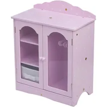 Olivia's Little World Puppenschrank Holz Puppenzubehör Babypuppen Spielzeug Olivias World TD-0210AP