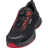 Uvex Sports, Sicherheitsschuhe, uvex 1 x-craft Halbschuhe S1 PL 68024 schwarz Weite 14 Grösse 45 (S1P, 45)