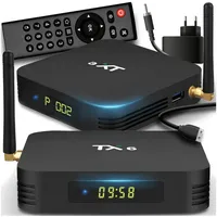 Retoo Streaming-Box TV Box MediaPlayer 4/32 GB Fernbedienung HD Streaming USB 3.0 Smart, (set, Smart-TV-Box, Netzteil, HDMI Kabel, Fernbedienung, Anleitung Deutsch), Benutzerfreundlichkeit, Geschwindigkeit und Leistung schwarz