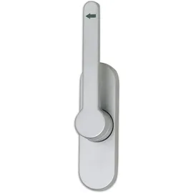 STRENGER Türtreibriegel Aufliegend Pfeil Rund Links Hub 25 mm Silber eloxiert