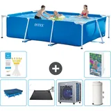 Rechteckiger Frame Pool - 300x200x75 Cm - 7-teilig  S2