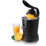 Arendo - Edelstahl Saftpresse elektrisch - Zitruspresse Orangenpresse Entsafter - 800 Watt Hochleistungsmotor - sehr hohe Ergiebigkeit - Edelstahlkegel - BPA frei - Spülmaschinen-geeignet