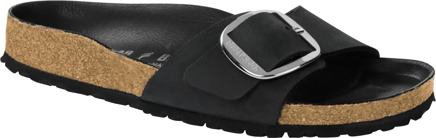 birkenstock big buckle schwarz 39