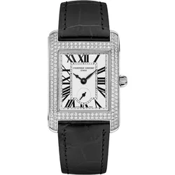 Frederique Constant Classics Carree Small Seconds FC-235S2CD6 - silber,schwarz - 36,00 x 25,20 mm