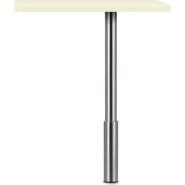 Naber Trampolo 1 rund, edelstahlfarbig, 620-800mm edelstahlfarbigmit Höhenverstellung...
