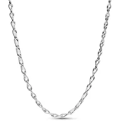 Pandora 393052C00-50 Damen-Halskette Unendlichkeit Silber