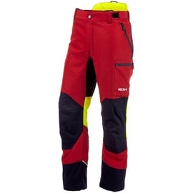 KOX Schnittschutzhose Duro 3.0 Rot/Gelb - 60