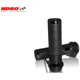 Koso Heizgriffe Titan-X für Harley Davidson mit integriertem Schalter Schwarz