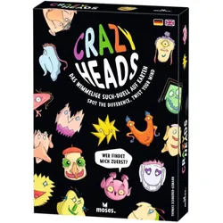 moses. - Crazy Heads - Das wimmelige Such-Duell auf Karten
