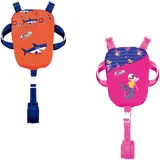 BESTWAY Swim Safe Schwimmhilfe mit Textilbezug für Kinder 1-3 Jahre (S), Mehrfarbig, 32172-19