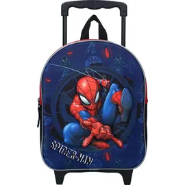SpiderMan Vadobag Rucksack 3D Spider-Man Great Escapes auch als Trolley ziehbar Black One Size - Schwarz