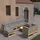 vidaXL Garten-Lounge-Set 10-tlg. natur/grau 3077159