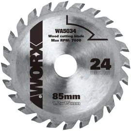 Worx WA5034 TCT Sägeblatt 85 mm 24 Zähne