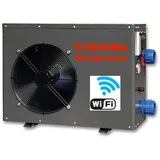 Wärmepumpe 12,0 kW WiFi Luftwärmepumpe Poolheizung Pool Heizung Poolwärmepumpe