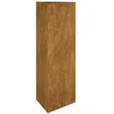 vidaXL Pflanzkübel 30 x 26 x 75 cm Cortenstahl