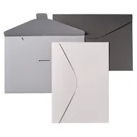 Veloflex 3 VELOFLEX Dokumententaschen Grey Elegance DIN A4 farbsortiert